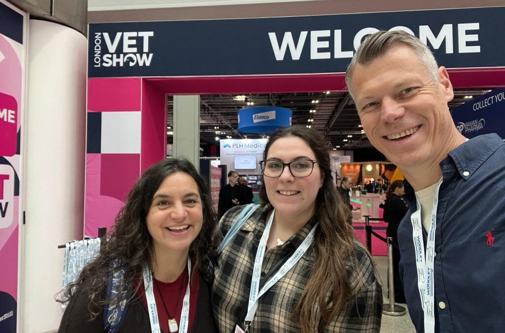 Hello from the London Vet Show!