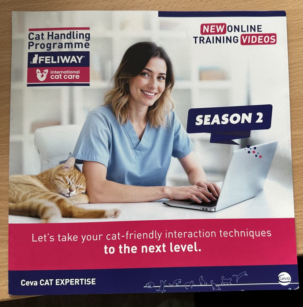 Cat Lit Cat Handling Programme Feliway and ICC promo leaflet front cover June 25 1009x1024 1 | Back from World Cat Congress | Welcome back to our vet Emma and our Registered Veterinary Nurse Rachael who both attended International Cat Care’s 2025 World Feline Congress in Edinburgh last week. The event lasted three days, and included lecture streams, seminars and practical sessions given by leading feline experts to help advance feline wellbeing across the veterinary industry and beyond. Topics covered were as diverse as happy vet visits, managing feline behaviour issues, how to best care for poorly newborns, when to use antibiotics, nutritional management of cat diseases, trauma surgery, wound management and much much more! A special shout out to Rachael who was invited by International Cat Care to work for their team as a support volunteer. We’re very proud of you Rachael! | Wellcare World | disease